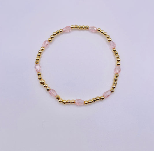 Pink and Gold bracelet