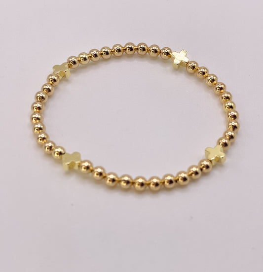 Multiple Cross Bracelet